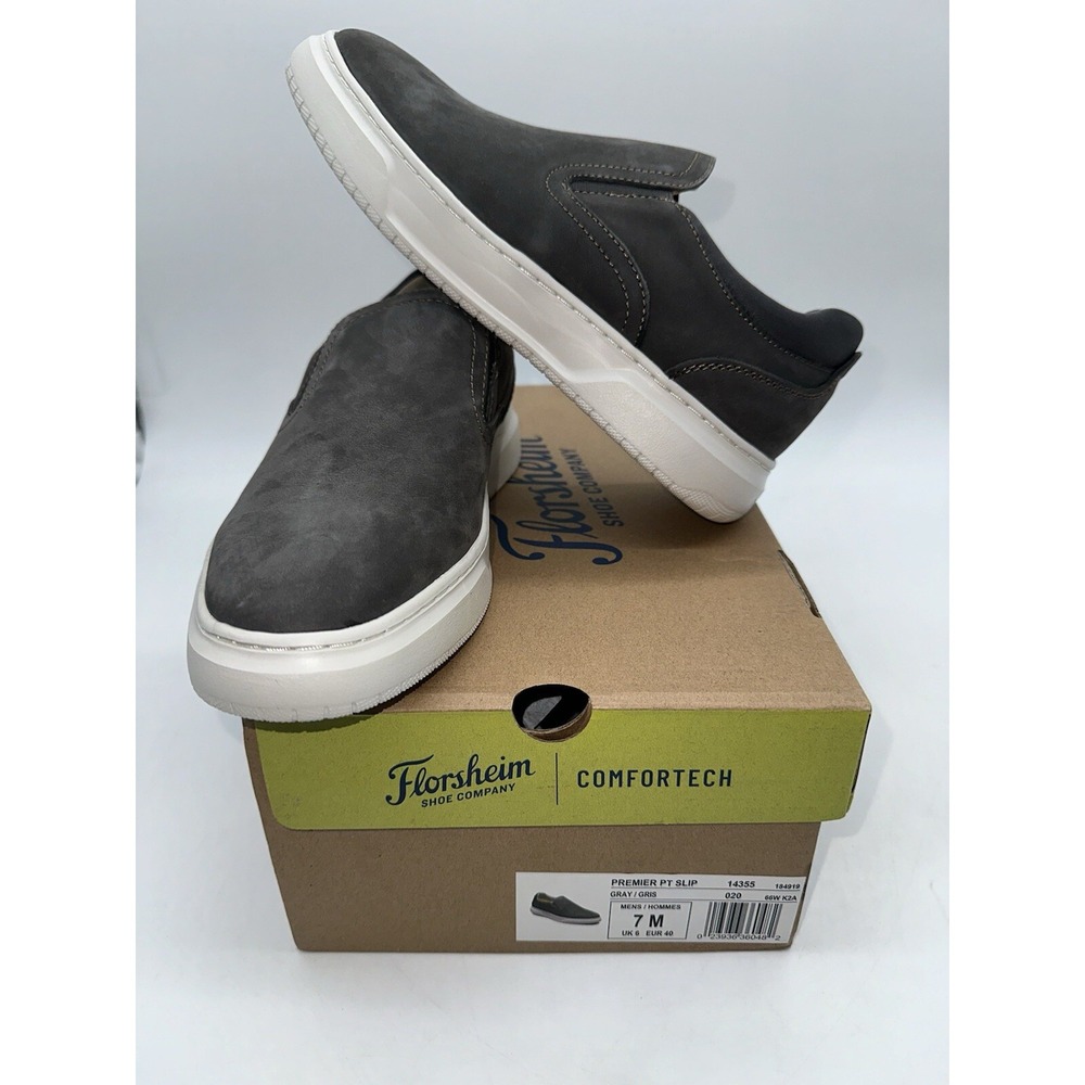 Tried On Florsheim Premier Plain Toe Slip On Sneaker Men's size 7M